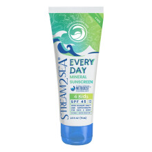 SPF 45 Every Day Kids Mineral Sunscreen | 75 ml Biodegradable, Paraben Free & Reef Safe Sunscreen for Face & Body for Kids | Non-Greasy, Lightweight &