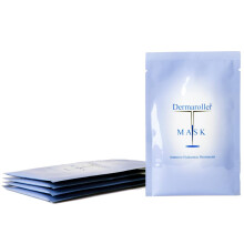 Dermaroller Hyaluronic Acid Face Mask Against Dry Skin - Moisturises, Reduces Wrinkles, Supports Collagen Formation - Pack of 1 (1 x 5 Pieces)