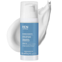 REN Everhydrate Marine Moisture-Replenish Cream, 50ml ? Hydrating Moisturizer with Algae and Hyaluronic Acid, Provides 48-Hour Hydration, Replenishes