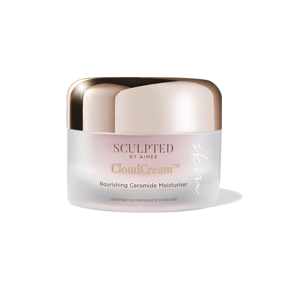 Sculpted By Aimee Connolly Cream Cloud From Sculpted By Aimee - Hydrating, Non Comedogenic Moisturiser With Ceramide, Shea Butter & Hyaluronic Acid For Dehydrated Skin (Cloud