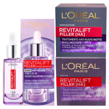 L'Or?al Paris Revitalift Filler 30ml Anti-Wrinkle Volumising Moisturising Serum + 50ml Anti-Ageing Resplumping Treatment + 50ml Revitalising Night