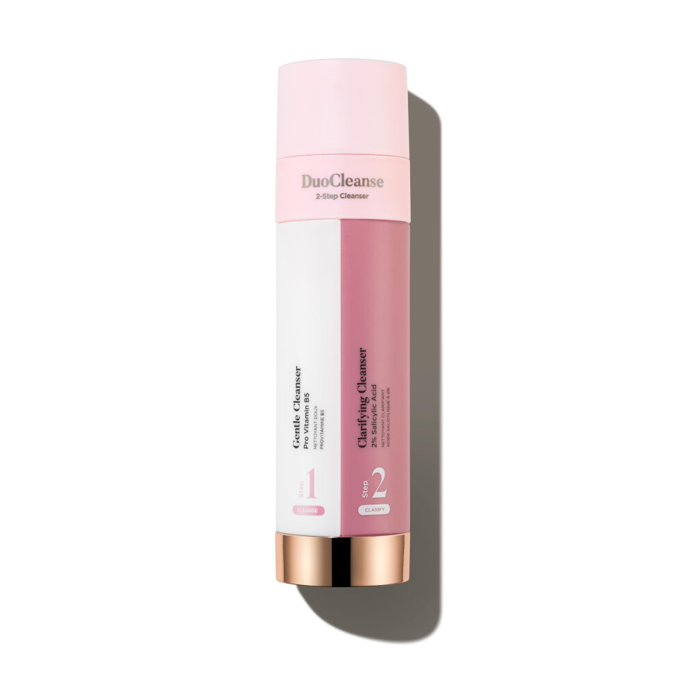 Sculpted By Aimee Duocleanse Cleanse & Clarify From 200Ml - 2-In-1 Vegan Gentle Cleansers With Salicylic Acid ? Oily, Congested & Blemish-Prone Skin