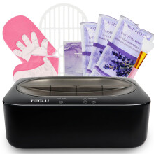 Teglu 2025 Paraffin Wax Bath for Hands and Feet 4L, Paraffin Wax Heater Moisturizing Kit with 3X 450g Paraffin Wax Refill for Hand and Foot Spa at