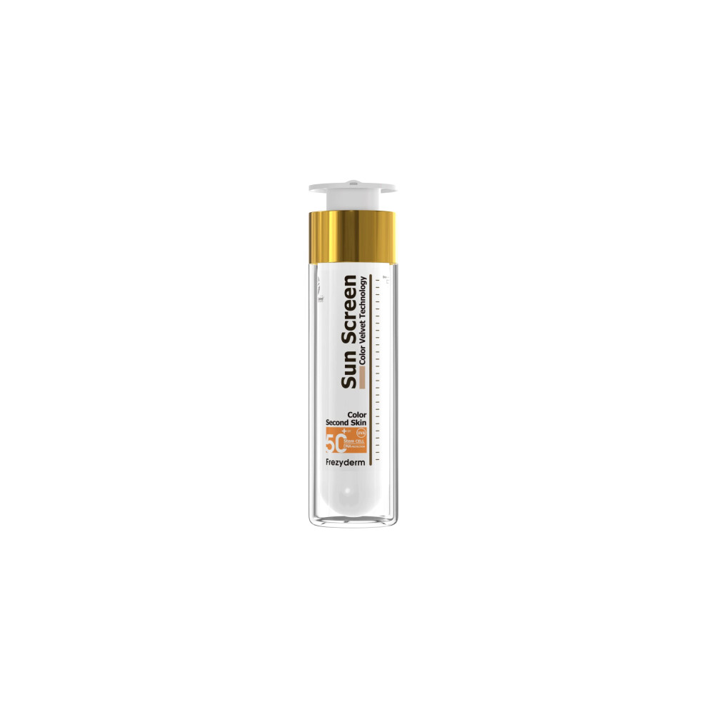 FREZYDERM Sun Screen Color Velvet FACE SPF 50+ PN: B00UHROTMG