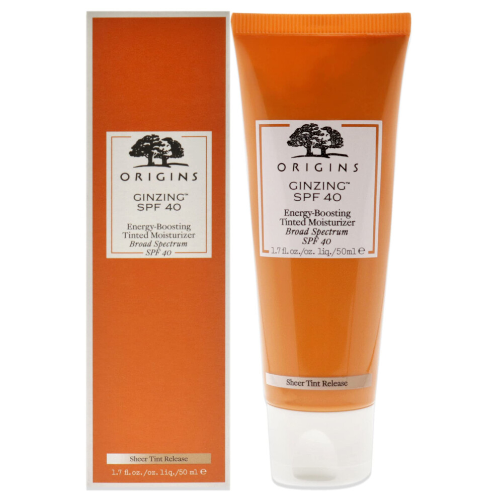 ORIGINS GINZING? ENERGY-BOOSTING TINTED MOISTURISER SPF40 50ML