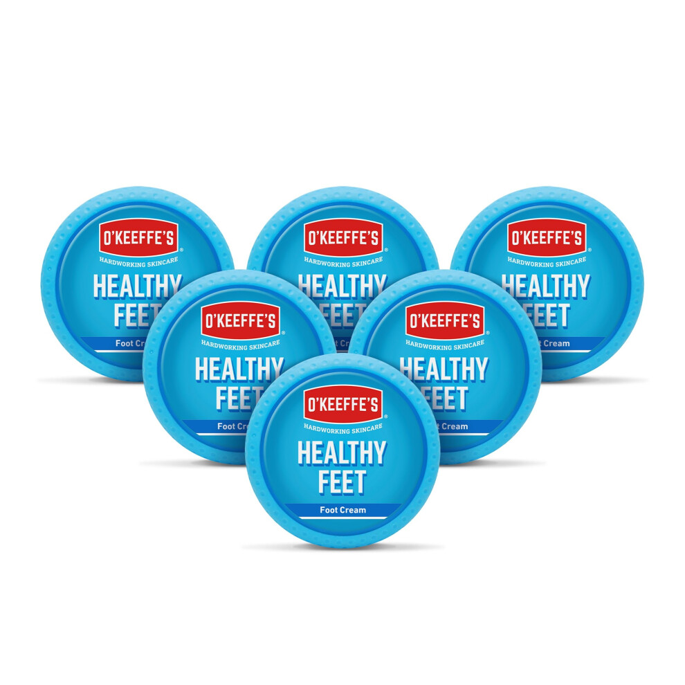 O'keeffe's Cream O?Keeffe?S? Jar Healthy Feet 91G (6 Pack)