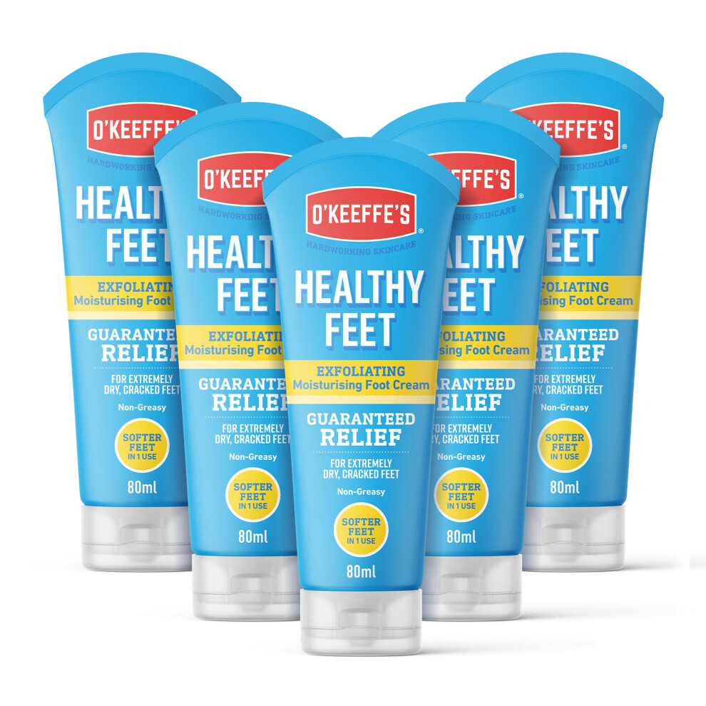 O'keeffe's Healthy Feet Exfoliating 85G (5 Pack)