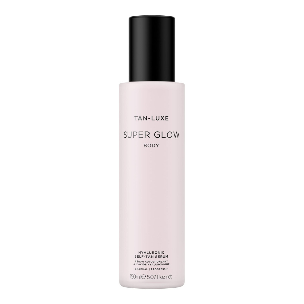 Tan-Luxe SUPER GLOW BODY Self Tan Serum, (150 ml) Gradual Self Tanning Skin Care for Body, Cruelty Free & Vegan