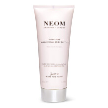 NEOM- Great Day Magnesium Body Butter, 200ml | Cream Moisturiser With Essential Oils | Nourish & Soften | Wild Mint & Mandarin