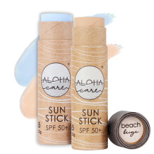Aloha Sun Stick SPF 50+, Ideal for Water Sports & Surfing, Mineral Sunscreen Stick SPF 50 Face, Sunblock Stick, Sun Block Sticks for Face, SPF Stick,