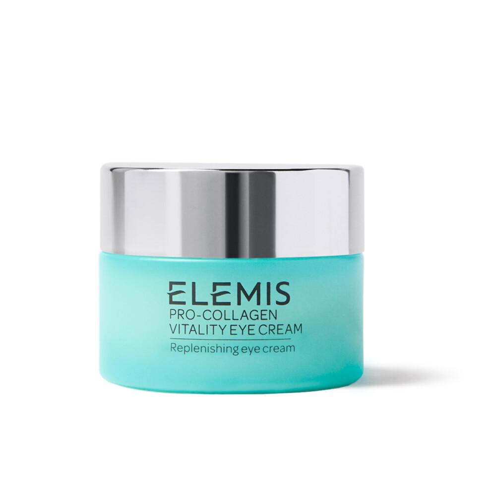 ELEMIS Pro-Collagen Vitality Eye Cream 15ml ? Anti-Aging Eye Treatment for Fine Lines, Wrinkles & Puffiness ? Hydrating, Firming Formula ? Clear