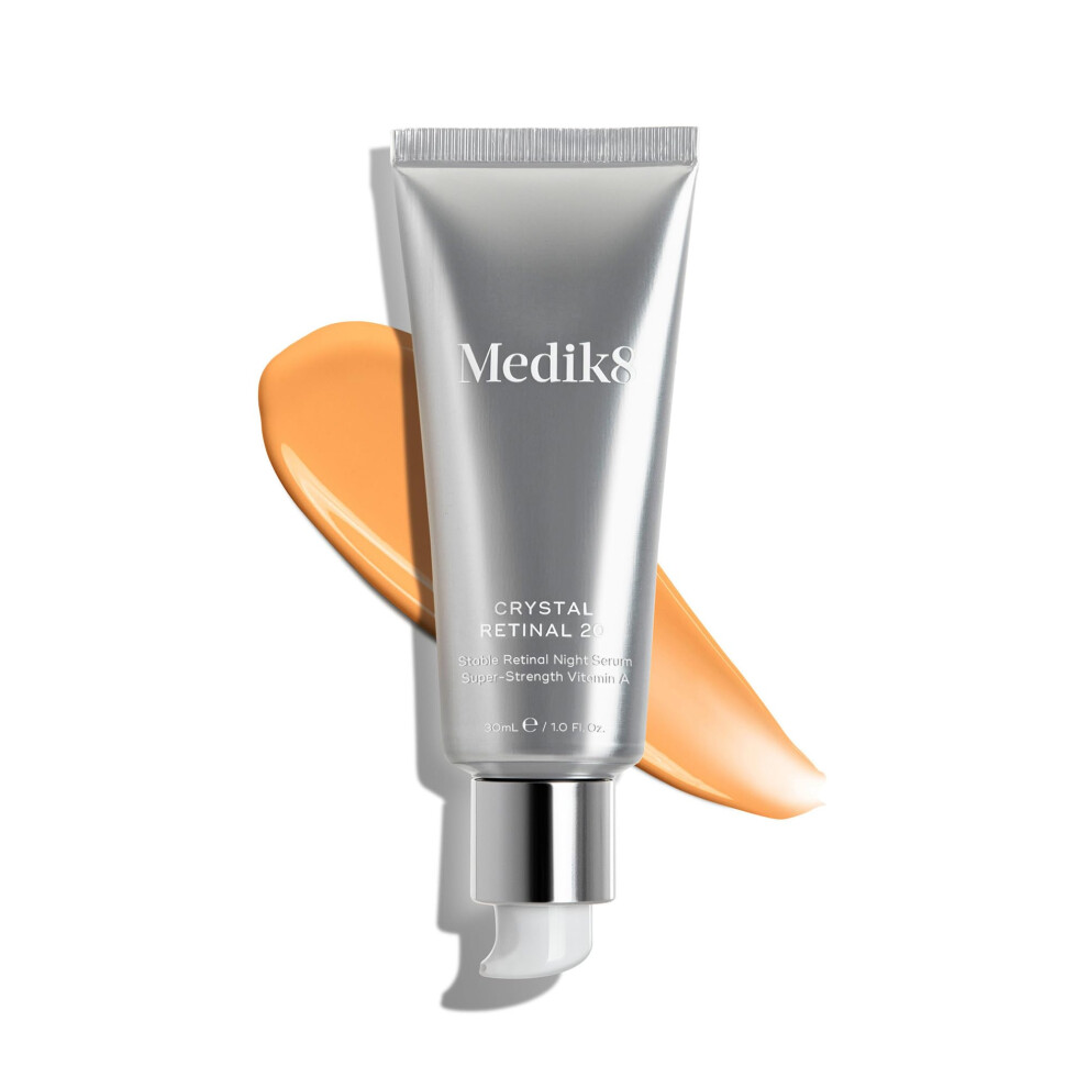 Medik8 Crystal Retinal 20 - Age-Defying Retinal Night Serum - Improves Wrinkles & Skin Firmness- 0.2% Retinal Strength - 11X Faster Than Retinol - For