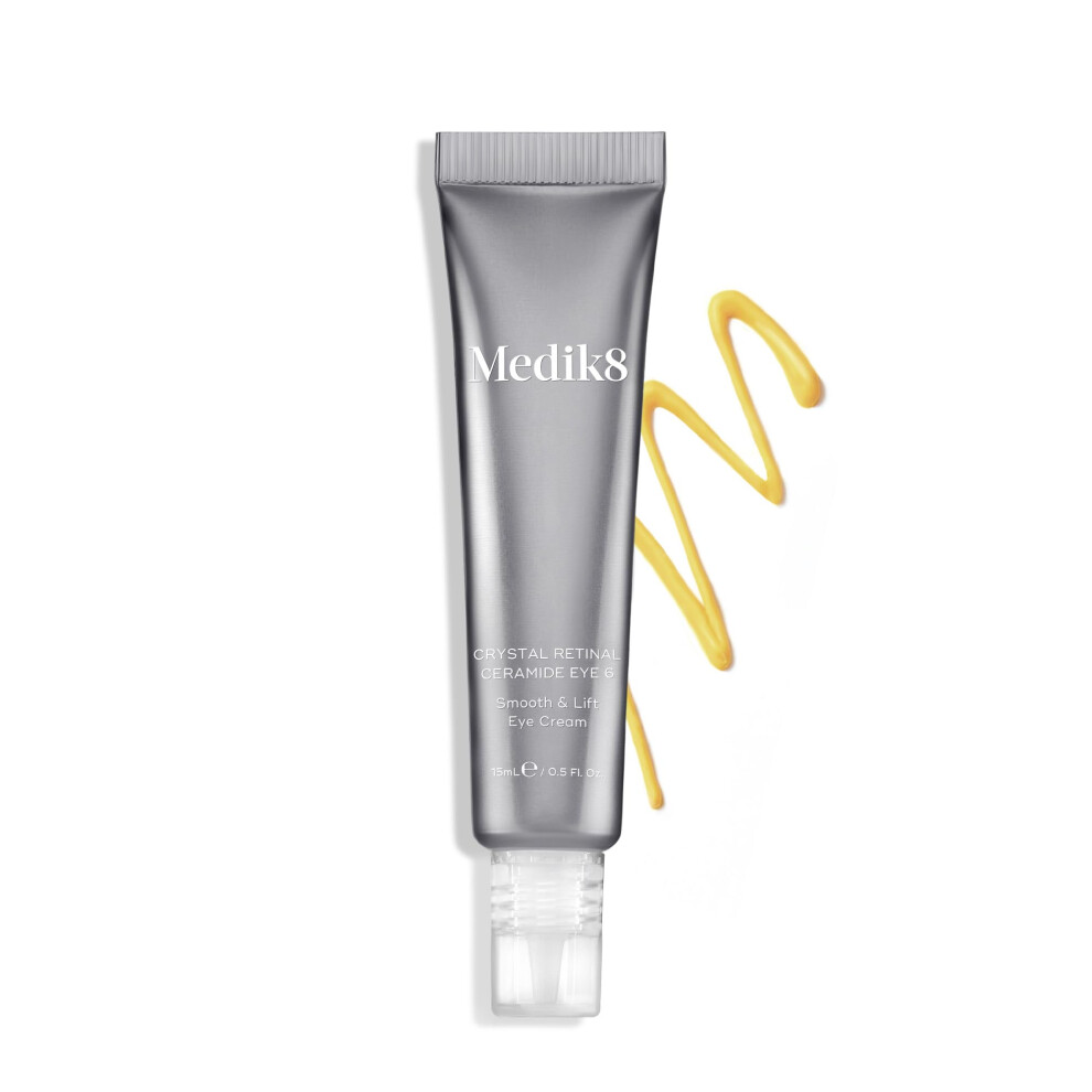 Medik8 Crystal Retinal Ceramide 6 Eye Cream - Anti Ageing & Anti Wrinkle - Smooth & Lift Eye Cream - 0.06% Retinal Strength - 11x Faster than Retinol