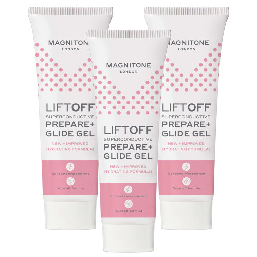 MAGNITONE LiftOff Superconductive Prepare + Glide Gel for Microcurrent ...