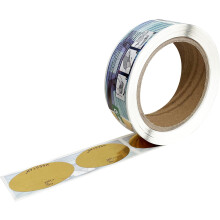Disposable Sun Bed UV Protection Tanning Eye Gold Sticker Cones Roll-200 Pairs