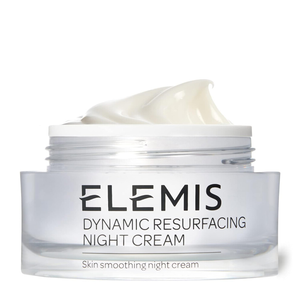 ELEMIS Dynamic Resurfacing Night Cream, Exfoliating lotion with Tri-Enzyme Technology, Face Exfoliator to Smooth & Resurface and Encourage Skin