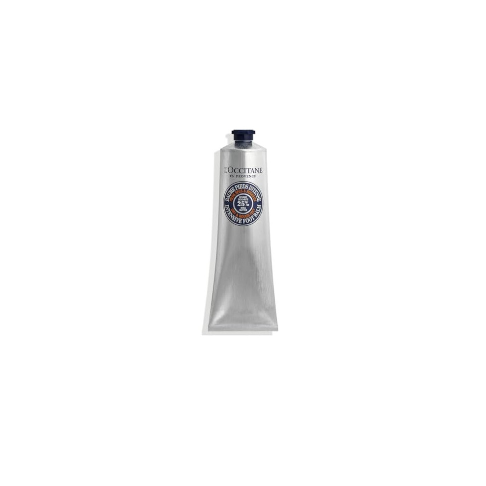 L'OCCITANE Shea Butter Intensive Foot Balm 150ml | Rich & Nourishing Foot Cream enriched with 25% Shea Butter | Vegan & 97% Readily Biodegradable |