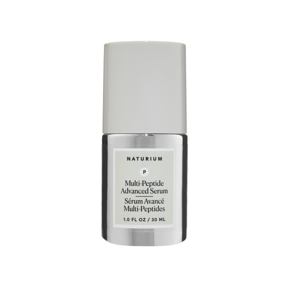 Naturium Multi-Peptide Advanced Serum, Firming & Smoothing Face Serum For Fine Lines & Wrinkles With Advanced Multi-Peptide Blend | 1.0 Fl Oz / 30 Ml