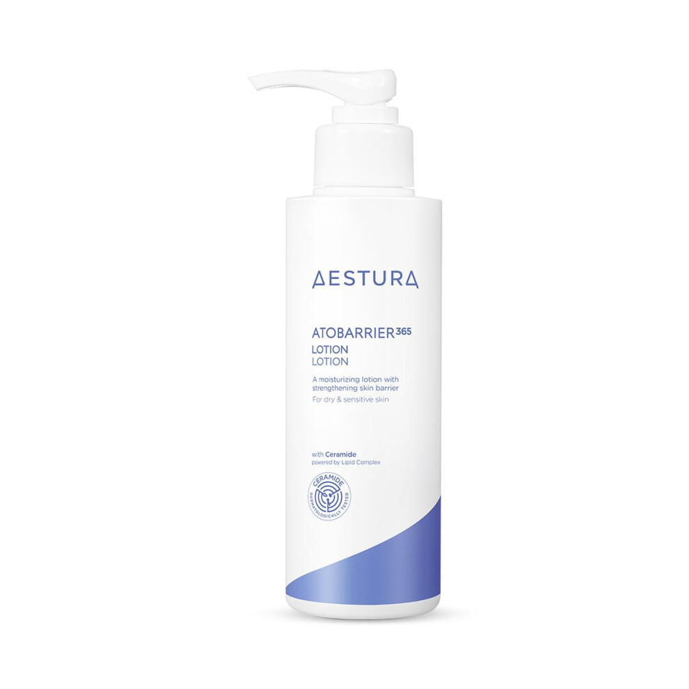 Aestura Atobarrier365 Ceramide Lotion | Lightweight Face Moisturizer For Normal To Dry Skin For Men And Women | 5.07 Oz, 150Ml