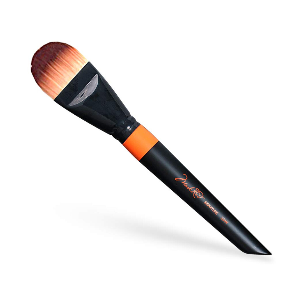 Mehron Makeup Pro Face & Body Makeup Brushes | Professional Makeup Brushes for Face & Body Paint & Special Effects Makeup, and Halloween FX Makeup