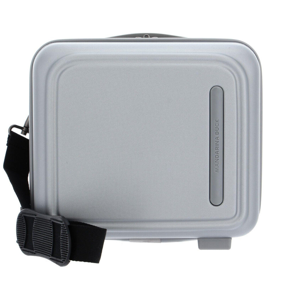 Mandarina Duck Silver Logoduck + Beauty Case (Silver) 28.5X26.5x16.5 (Lxhxw)