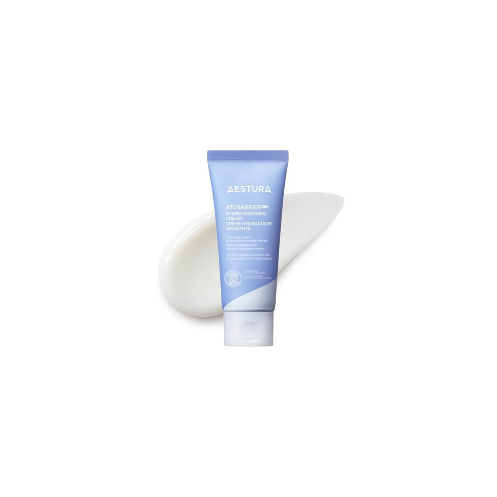 Aestura Atobarrier365 Hydro Soothing Cream | Lightweight Gel Cream | Facial Moisturizer For Oily And Sensitive Skin | Dermatologist Tested | 60Ml