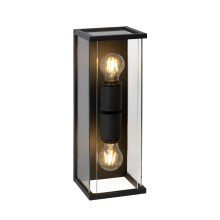 LUCIDE Claire - Wall Light Indoor/Outdoor - 2xE27 - IP54 - Anthracite