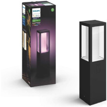 Philips Hue Impress White and Colour Ambiance LED Smart Outdoor Pedestal Light [Regular] Works with Alexa, Google Assistant and Apple Homekit