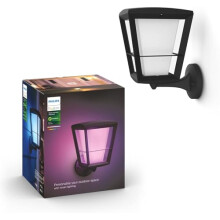 Philips Hue Econic White and Colour Ambiance LED Smart Garden Wall Light [Up Lantern], Works with Alexa, Google Assistant and Apple Homekit