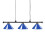 Wellmet Light for Pool Table 7ft/8ft/9ft, Vintage Kitchen Light for Man Cave, Kitchen, Dining Room, Bar 1