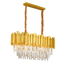 AHXIAOZN Luxury E14 Crystal Chandelier,2 in 1 Chandeliers Ceiling Light,Gold Ceiling Lights Living Room,Round Lampshades 3 Tiers K9 Crystals Pendant