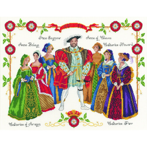 DMC DMC Henry VIII Cross Stitch Kit, Cotton, Multi-Colour