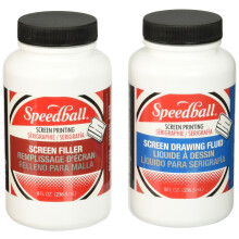 Speedball Drawing Fluid/Screen Filler Kit 8oz 237ml, Screen Printing Supplies Tools, Solution, For Art Craft, Print Making, Screen Printing, Fabric,