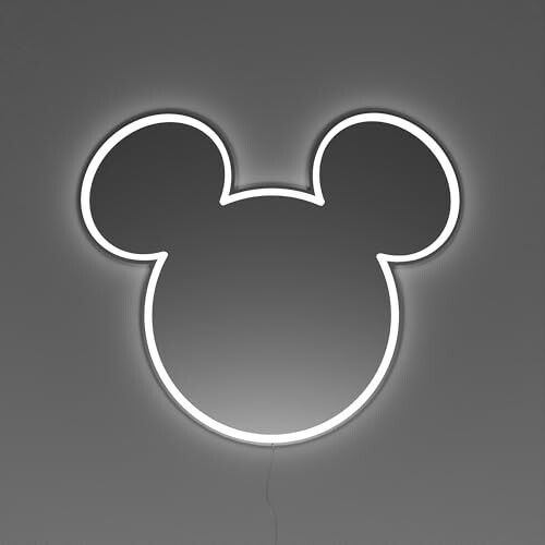Yellowpop LED Neon Sign, White 1