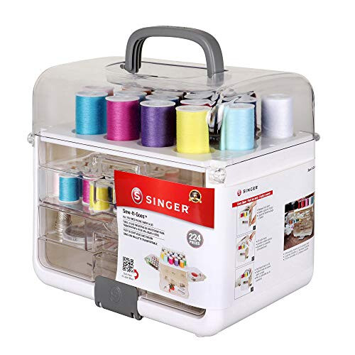 Singer Singer Sew It Goes 224 Piece Set, White, One Size 1