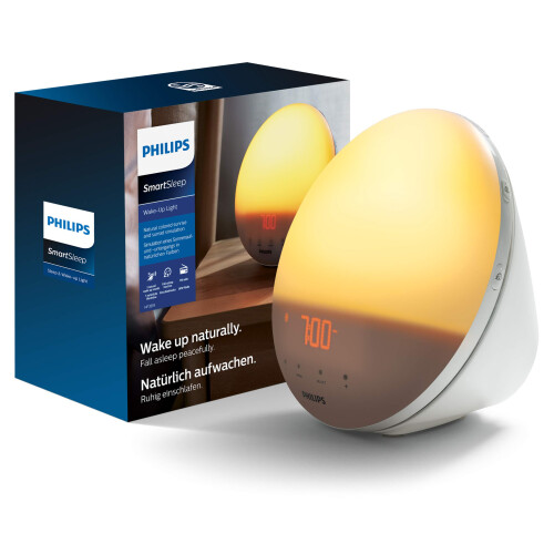 Philips Philips Wake Up Light, White, 5 Natural Alarm Sounds