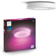Philips Hue New Infuse White and Colour Ambiance Smart Ceiling Light [Large - White] with Bluetooth. Works with Alex, Google Assistant and Apple