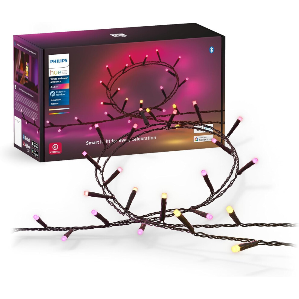 Philips Hue Festavia String Lights - 20 Meter - 250 LED's