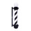 WDZD 31'' Black White Barber Pole Light 1