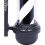 WDZD 31'' Black White Barber Pole Light 5