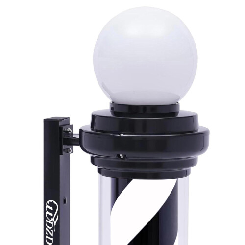 WDZD 31'' Black White Barber Pole Light 2