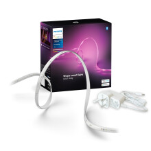 Philips Hue Indoor 10-Meter Smart LED Solo lightstrip (Non Extendable) - 1 Pack - Control with Hue App - Works with Alexa, Google Assistant and Apple