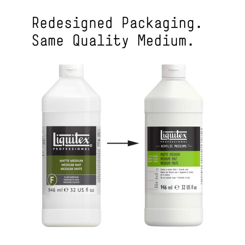 Liquitex Professional Matte Fluid Medium -,white, 946 ml 1
