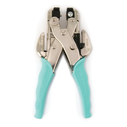 We R Memory Keepers hole punch &eyelet setter, Blue
