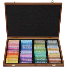 Mungyo Gallery Soft Oil Pastels Wood Box Set of 72 - Assorted Colors by Mungyo Gallery