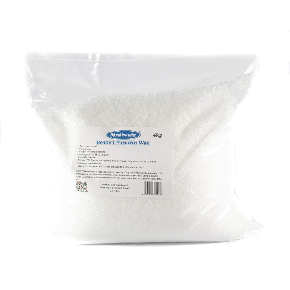 Mouldmaster Moldmaster 4 Kg Candle Wax, Transparent