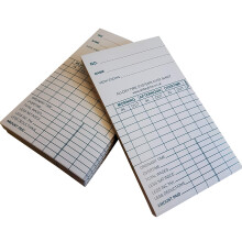 Time Clock Cards [Pack of 1000] - W85xH140mm