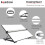 Liquidraw A2 Drawing Board Parallel Motion, Table Model with 5 Adjustable Working Angles, Includes Drawing Board Clips & Set Square, TTM02, White 4