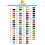 New brothread 80 Spools Janome Colours Polyester Machine Embroidery Thread Kit 500M Each Spool - NewColours Assortment 5