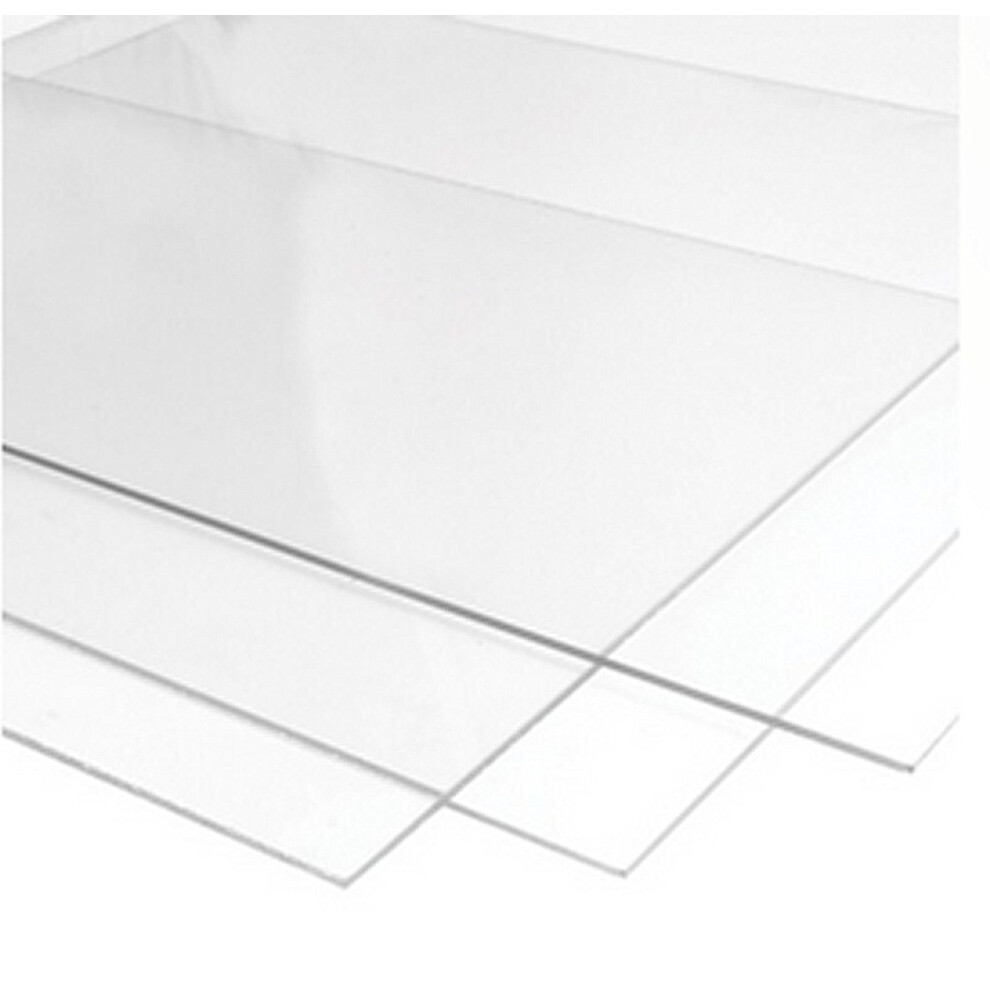 500Mm X 500Mm Clear Perspex Acrylic Sheet - 2Mm, 3Mm, 4Mm, 5Mm, 6Mm, 8Mm, 10Mm Thicknesses (5Mm) 5051220077216